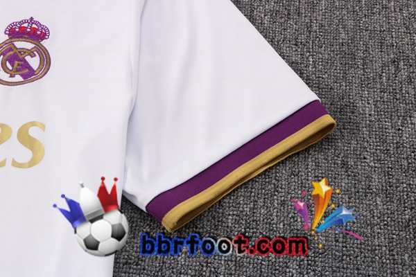 Polo Foot Real Madrid + Pantalon Blanc 2022/2023
