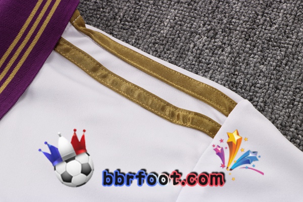 Polo Foot Real Madrid + Pantalon Blanc 2022/2023