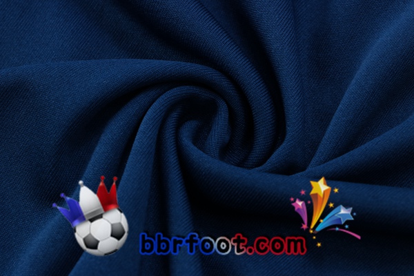 Polo Foot Manchester United + Pantalon Bleu Royal 2022/2023