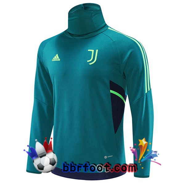 Sweatshirts Homme Juventus Col haut Vert 2022/2023
