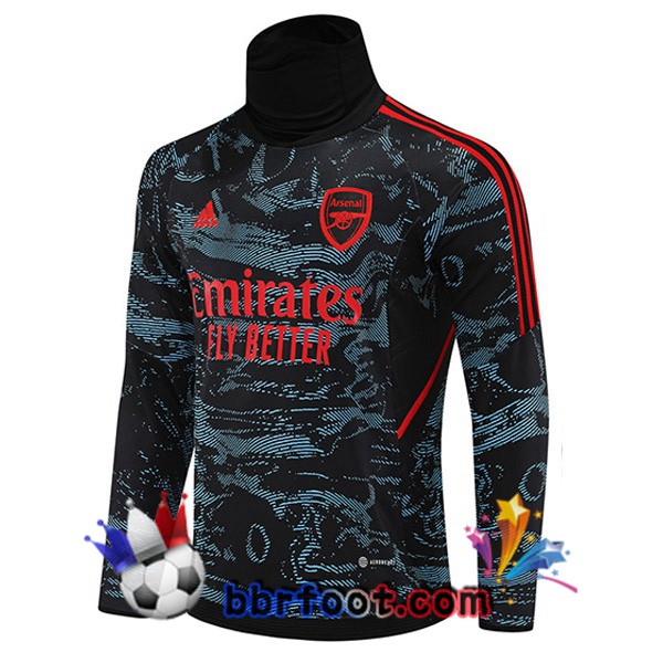 Sweatshirts Homme Arsenal Col haut Bleu Rouge 2022/2023
