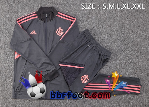 Veste Survetement Foot SC Internacional Gris 2022/2023