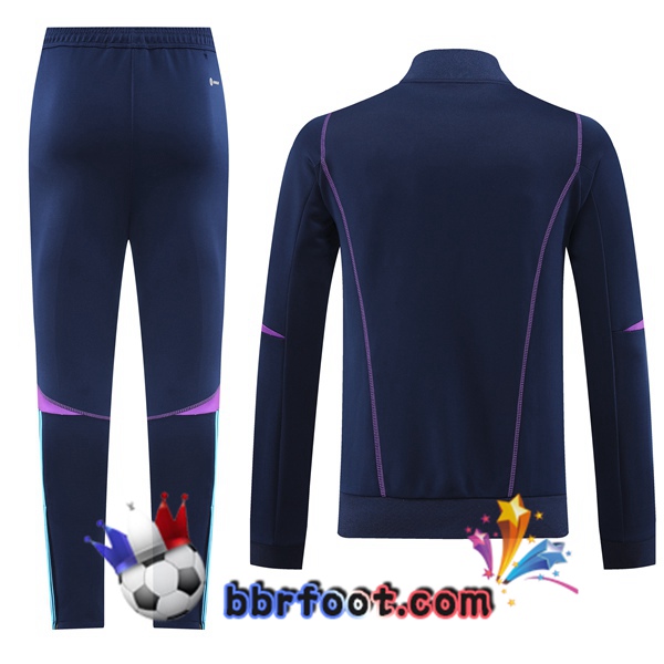 Veste Survetement Foot Argentine Bleu Royal 2022/2023