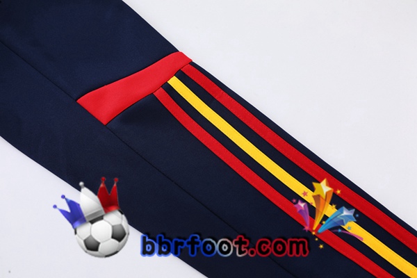 Veste Survetement Foot Espagne Bleu Royal 2022/2023