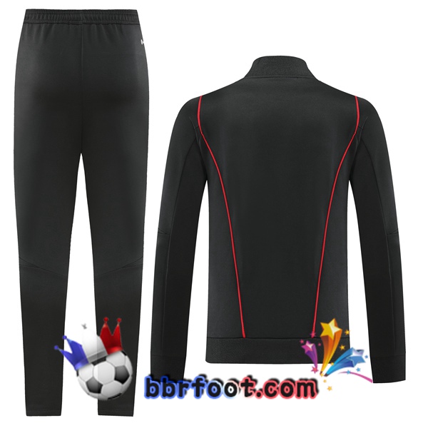 Veste Survetement Foot Allemagne Noir 2022/2023