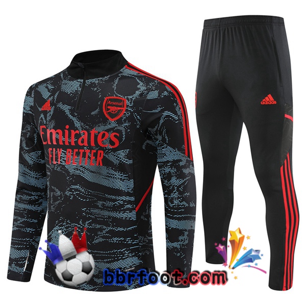 Survetement Foot Arsenal Bleu Rouge 2022/2023 Survetement Foot Arsenal Bleu Rouge 2022/2023