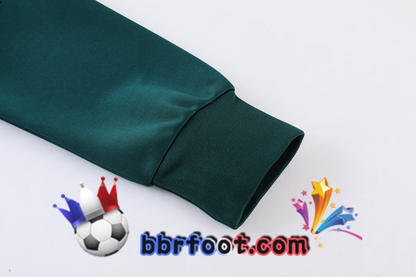 Veste Survetement Foot Real Madrid Vert 2022/2023