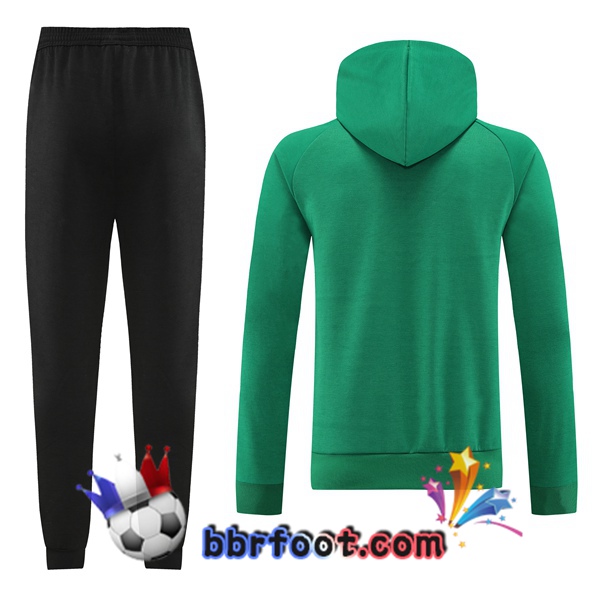 Veste A Capuche Survetement Foot Mexique Vert 2022/2023