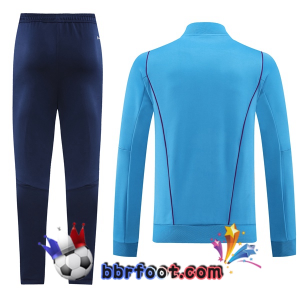 Veste Survetement Foot Argentine Bleu 2022/2023