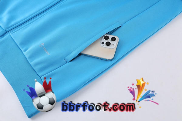 Veste Survetement Foot Argentine Bleu 2022/2023