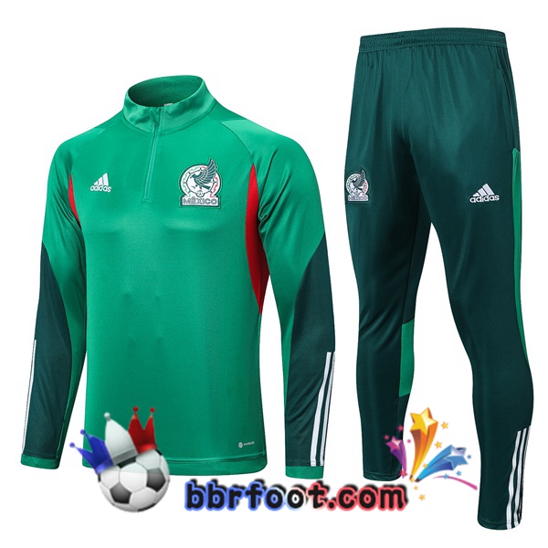 Survetement Foot Mexique Vert 2022/2023