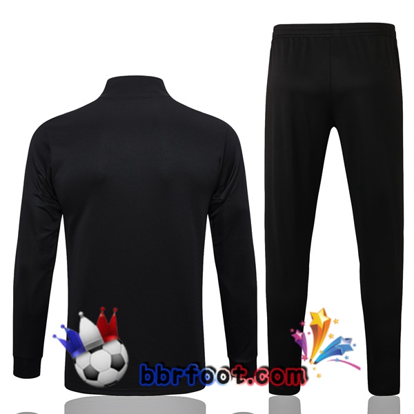 Veste Survetement Foot Allemagne Noir 2022/2023