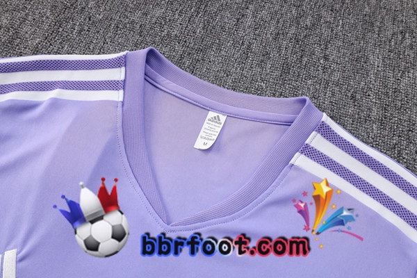 Training T-Shirts Real Madrid + Pantalon Pourpre 2022/2023