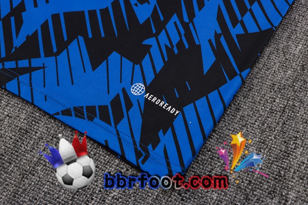 Training T-Shirts Argentine + Shorts Bleu 2022/2023