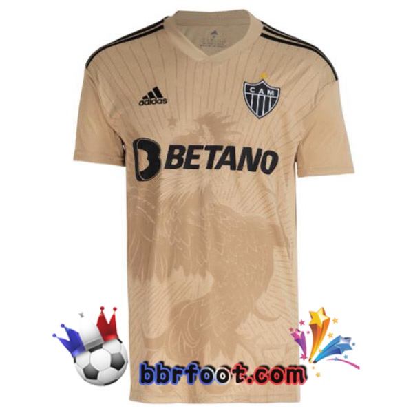 Maillot Foot Atletico Mineiro Third Jaune 2022/2023