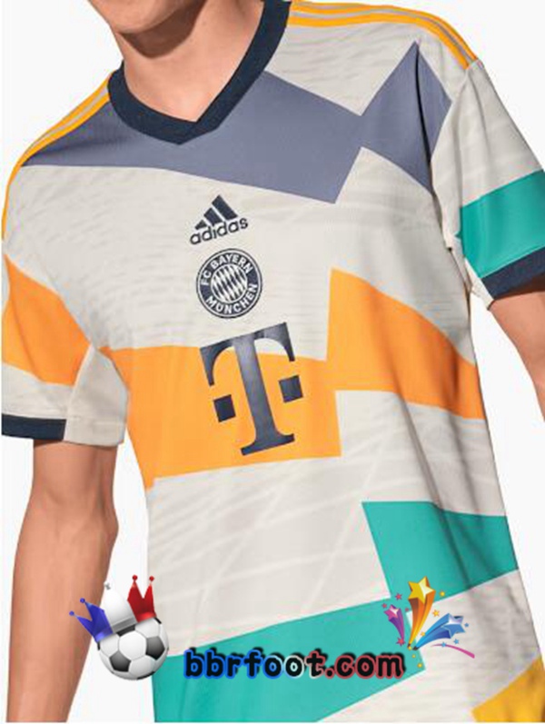 Maillot Foot Bayern Munich 50eme anniversaire Blanc 2022/2023