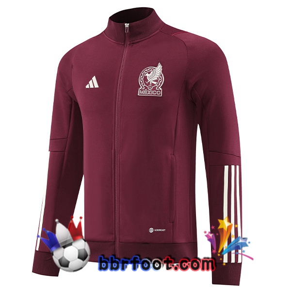 Veste Foot Mexique Rouge 2022/2023