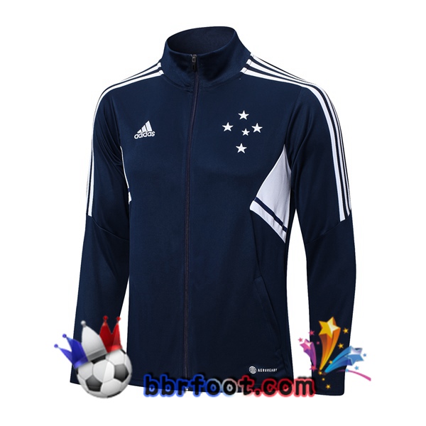 Veste Foot Cruzeiro EC Bleu Royal 2022/2023