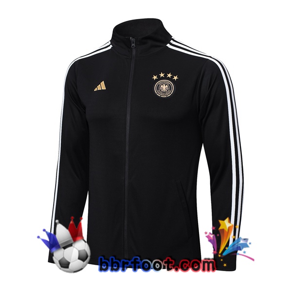 Veste Foot Allemagne Noir 2022/2023