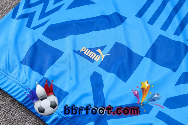 Veste Survetement Foot Italie Bleu 2022/2023