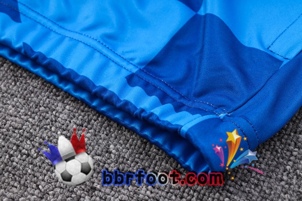 Veste Survetement Foot Italie Bleu 2022/2023