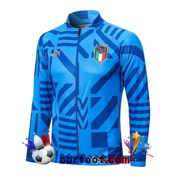 Veste Foot Italie Bleu 2022/2023