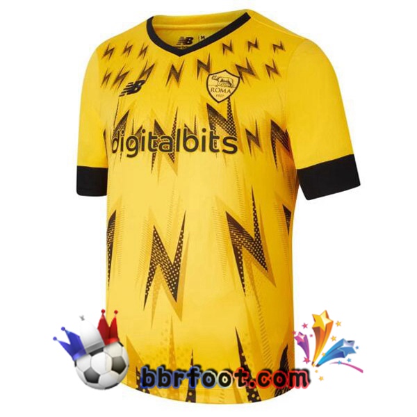 Maillot Foot AS Roma eSports Jaune 2022/2023