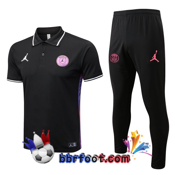 Polo Foot Paris PSG + Pantalon Noir 2022/2023
