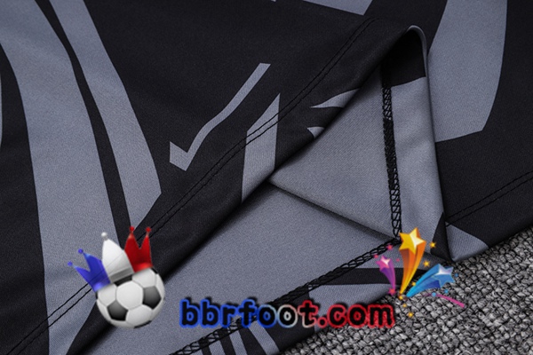 Survetement Foot FC Barcelone Noir Gris 2022/2023