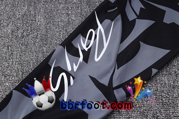 Survetement Foot FC Barcelone Noir Gris 2022/2023