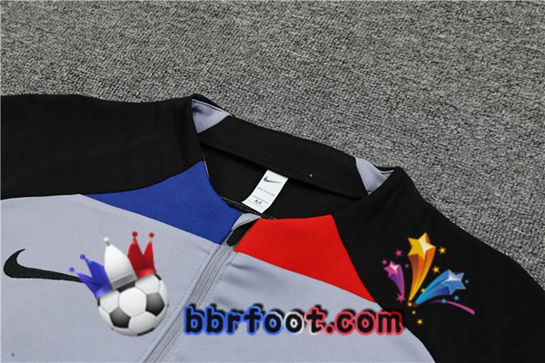 Survetement Foot FC Barcelone Gris 2022/2023