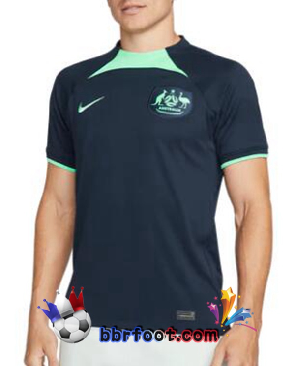 Maillots Equipe de Australie Exterieur Noir 2022/2023