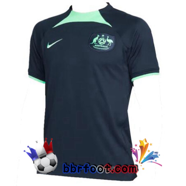 Maillots Equipe de Australie Exterieur Noir 2022/2023