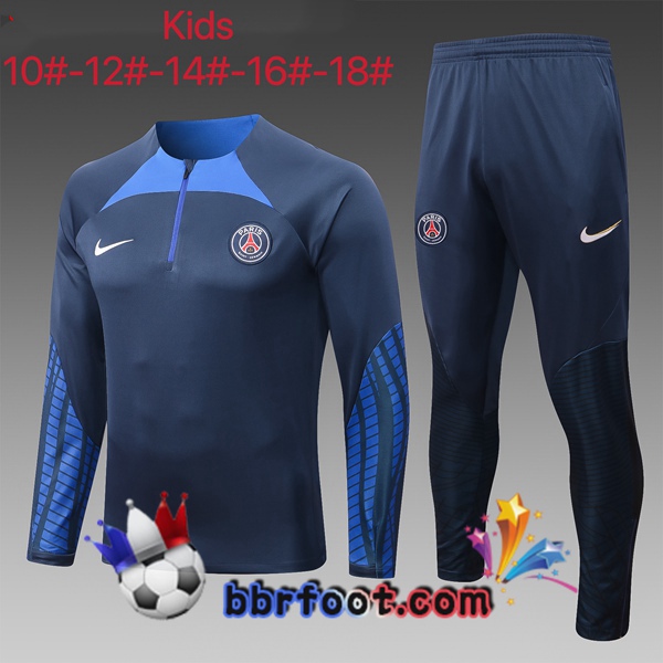 Survetement Foot FC Barcelone Enfant Bleu Royal 2022/2023 Survetement Foot FC Barcelone Enfant Bleu Royal 2022/2023