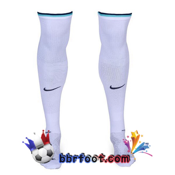 Chaussettes Foot Inter Milan Exterieur Blanc 2022/2023