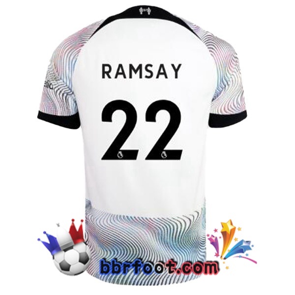 Maillot Foot FC Liverpool (RAMSAY 22) Exterieur Blanc 2022/2023