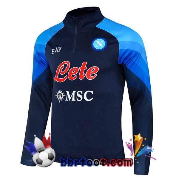 Sweatshirts Homme SSC Naples Bleu 2022/2023 Sweatshirts Homme SSC Naples Bleu 2022/2023