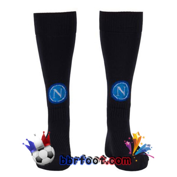 Chaussettes Foot SSC Naples Third Noir 2022/2023