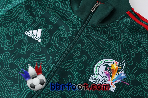 Veste Survetement Foot Mexique Vert 2022/2023
