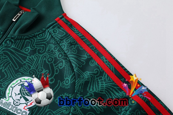Veste Survetement Foot Mexique Vert 2022/2023