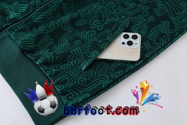 Veste Survetement Foot Mexique Vert 2022/2023