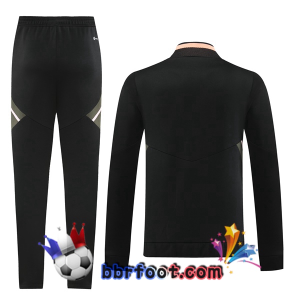 Veste Survetement Foot Juventus Noir 2022/2023