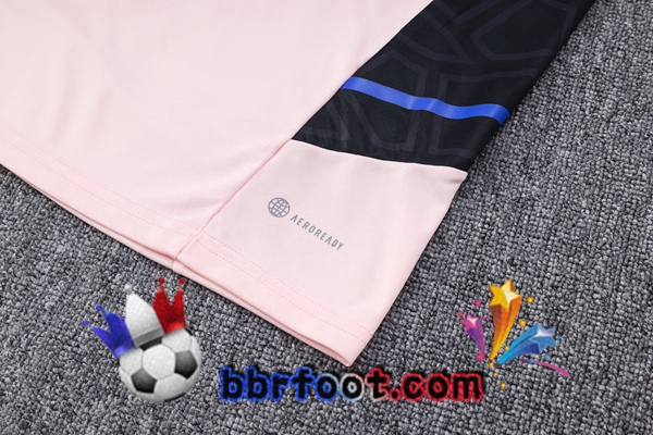 Training T-Shirts Manchester United + Shorts Rose 2022/2023