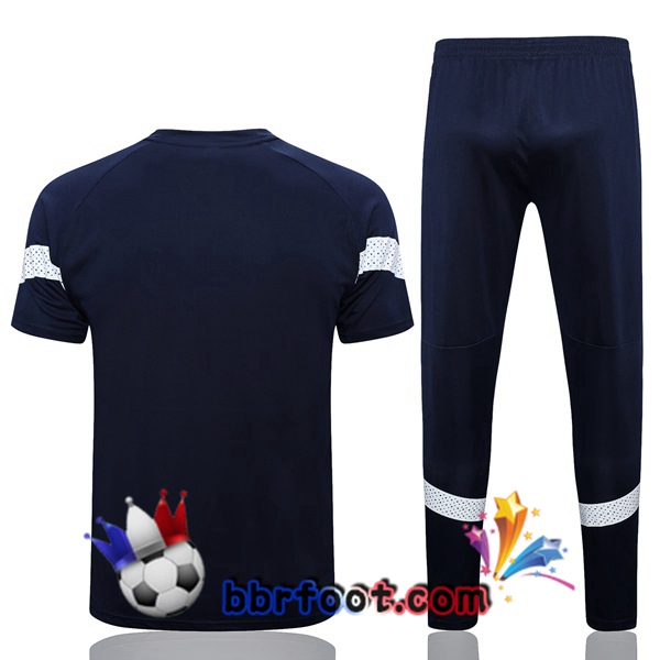 Training T-Shirts Marseille OM + Pantalon Bleu Royal 2022/2023