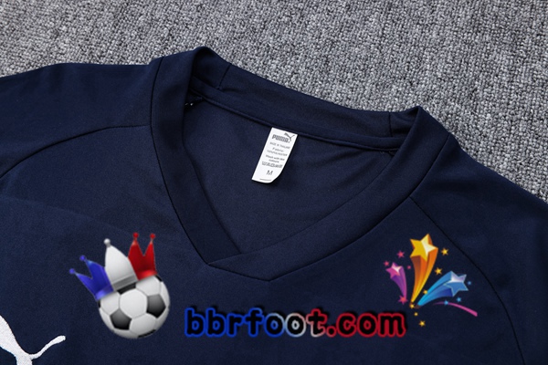 Training T-Shirts Marseille OM + Pantalon Bleu Royal 2022/2023