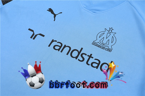 Training T-Shirts Marseille OM + Shorts Bleu 2022/2023