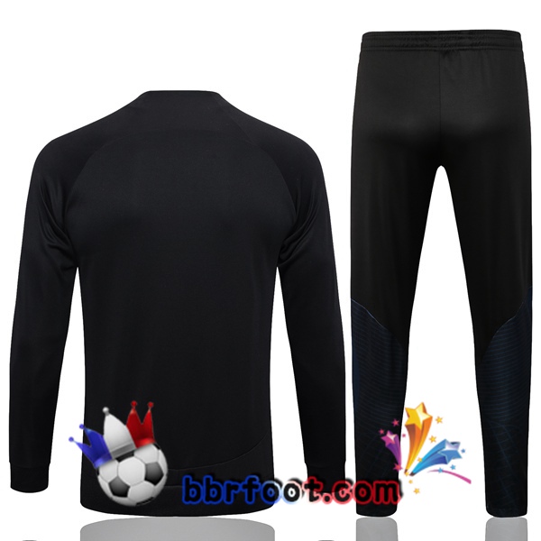 Veste Survetement Foot Portugal Noir 2022/2023