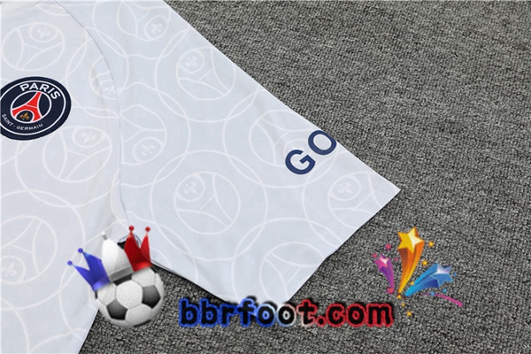 Training T-Shirts Paris PSG + Shorts Gris 2022/2023