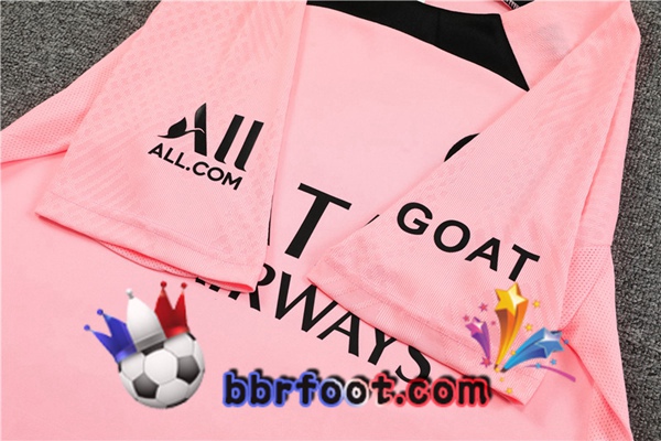 Training T-Shirts Paris PSG + Shorts Rose 2022/2023