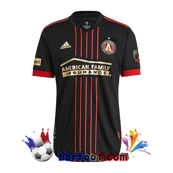 Maillot Foot Atlanta United Domicile Noir 2022